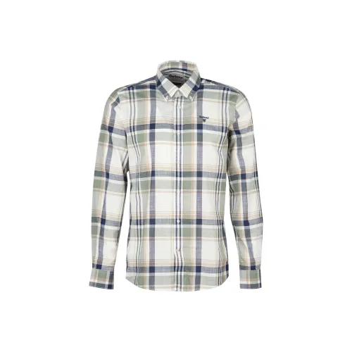 BARBOUR Kidd Tailored Рубашка Мужская Белая