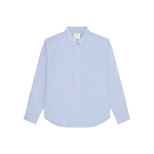 GIVENCHY SS24 Рубашка Мужская Светло-Синяя