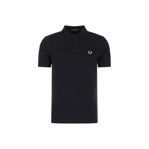 FRED PERRY Морской Синий Мужская Рубашка Поло