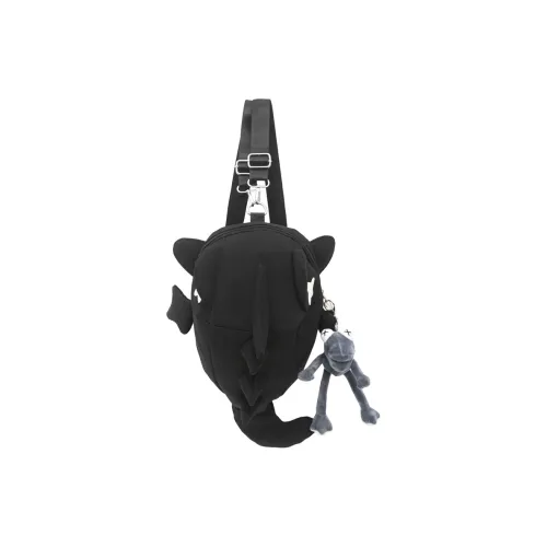 Kaka Tree Нейлон Рюкзак Стандартный Унисекс Черный Белый Серый