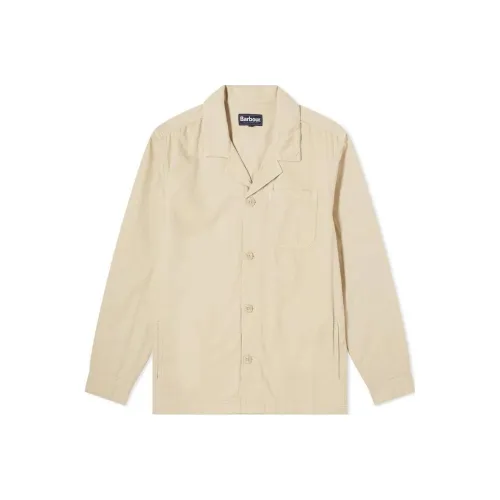 BARBOUR Бежевые Мужские Рубашки