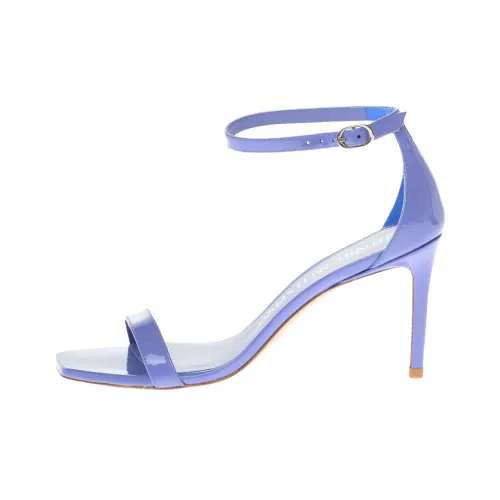 Stuart Weitzman SW Nunaked one Ремень Сандалии 9 см Женские Фиолетовые