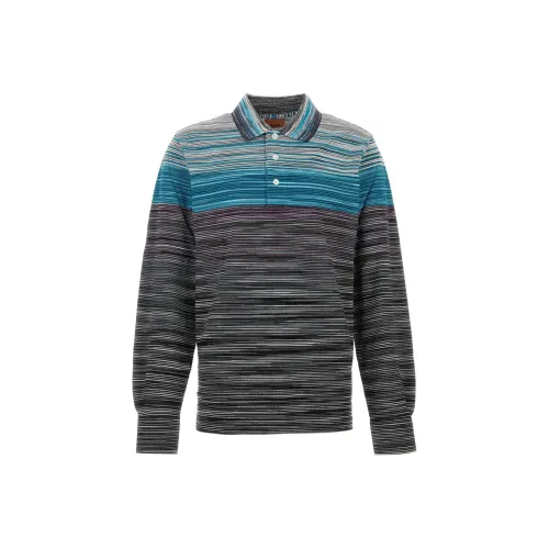 MISSONI FW24 Поло Мужское Blue