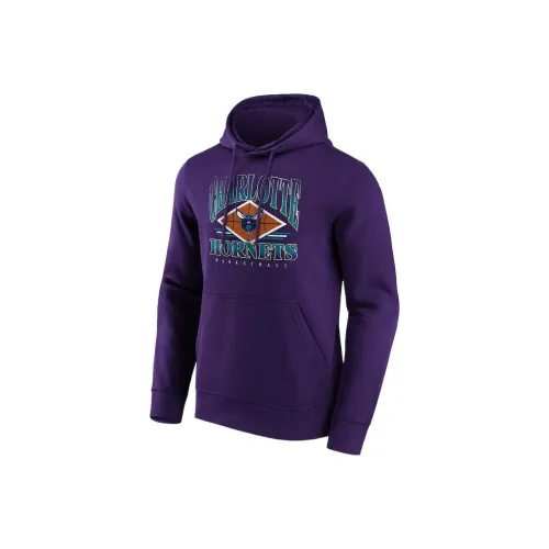 NBA Charlotte Hornets Fanatics Пава Phase Свитшот Мужской Фиолетовый