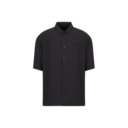 ARMANI EXCHANGE Мужские Черные Рубашки
