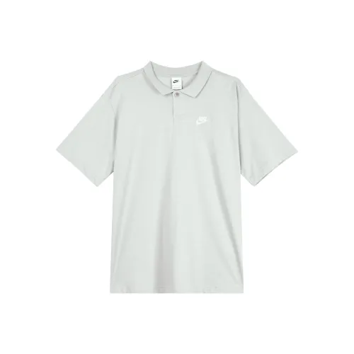 Nike Dri Fit Light Smoke Gray Мужская Поло