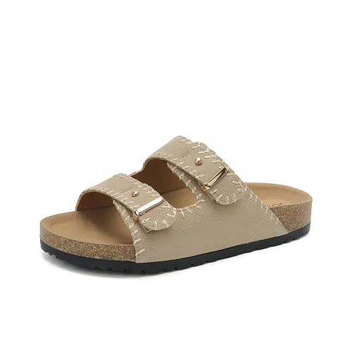 JOSINY Слипоны Женские Абрикос