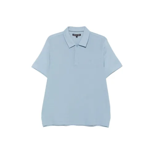 MICHAEL KORS SS25 Поло Мужское Небесно-Синий