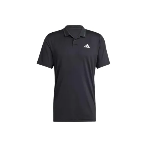 adidas Clothing Мужское черное поло