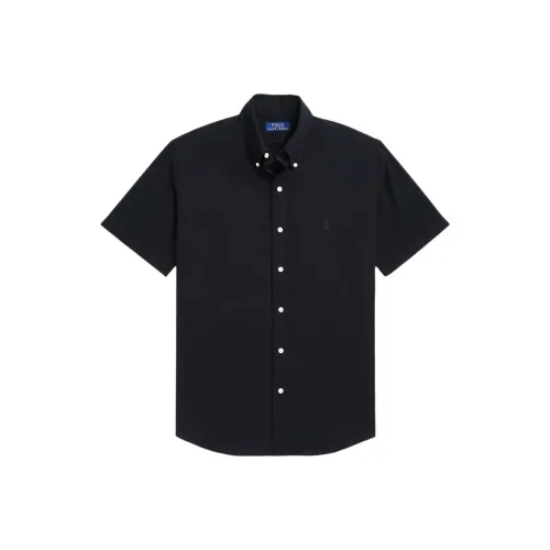 Polo Ralph Lauren SS24 Рубашка Мужская Черная