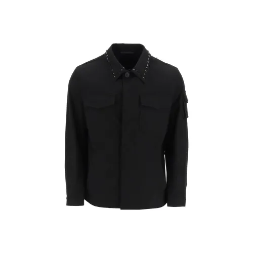Valentino SS23 Рубашка Мужская Черная