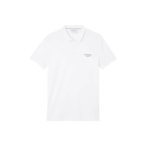 Calvin Klein Белая Мужская Поло