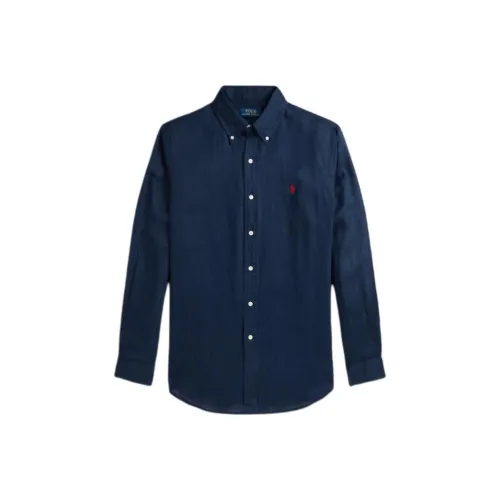 Polo Ralph Lauren Рубашка Мужская Темно-синяя