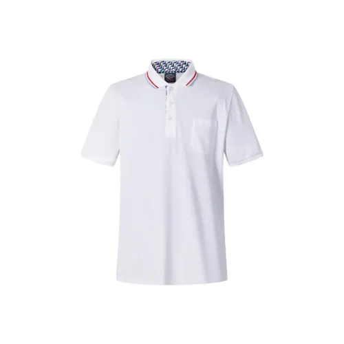 Paul Shark Yachting Поло Мужское Белое