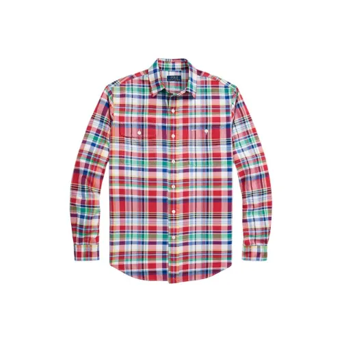 Polo Ralph Lauren SS24 Рубашка Мужская Многоцветная