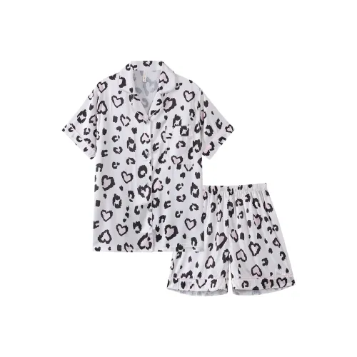 XIAFENYAN Абрикос Женские Пижамные Комплекты