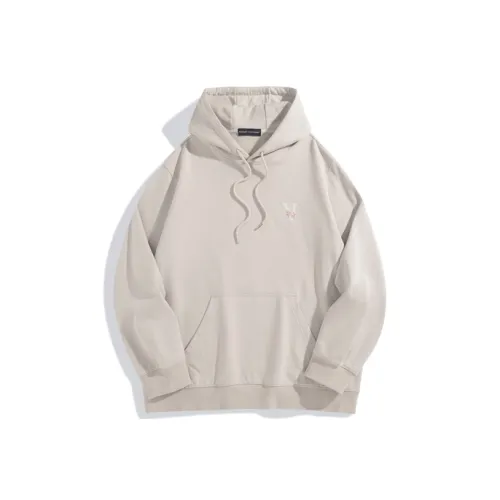 PEACEBIRD MEN Серый 1 Свободный крой Мужские Свитшоты