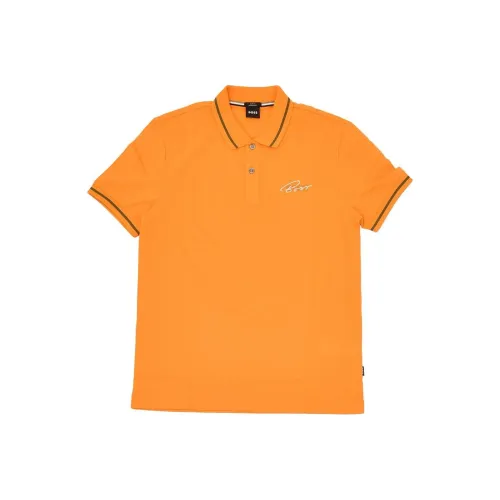 Hugo Boss SS22 Поло Мужское Оранжевое