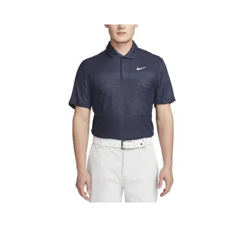 Nike Синий Мужское Поло