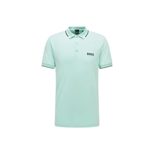 Hugo Boss SS23 Поло Мужское Светло-Зеленое