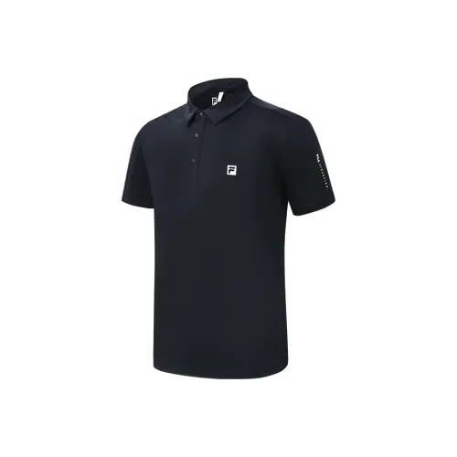 FILA Фитнес Мужская Черная Поло