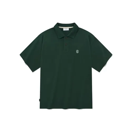 COVERNAT UK Зеленое Унисекс Поло