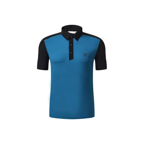 FILA ATHLETICS Poseidon Blue Men's Polo