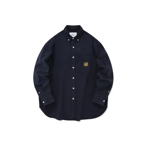 COVERNAT Синие Унисекс Рубашки