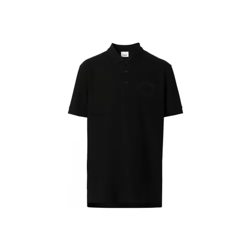Burberry FW22 Поло Мужское Черное