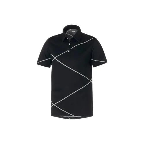 PUMA Golf Мужская черная поло