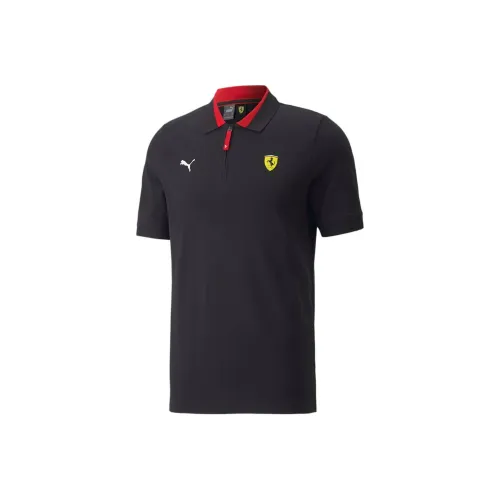 PUMA Scuderia Ferrari Мужская черная поло