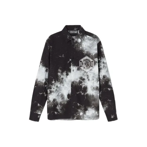 VERSACE JEANS COUTURE FW22 Рубашка Мужская Черная