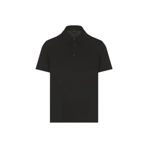 Brioni Мужская черная поло