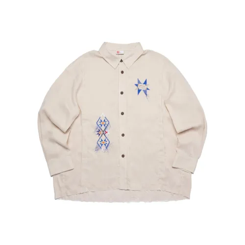 LINING Овсяный серый Мужские рубашки