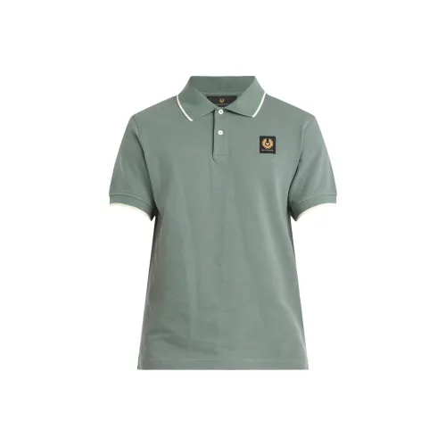 Belstaff Mineral Green Мужская Поло