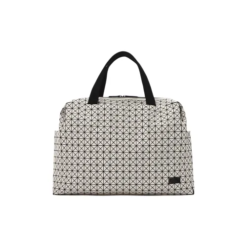 ISSEY MIYAKE Kuro Полиуретан Бостон Сумка Сумка Унисекс Песочно-Бежевый