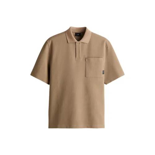 H&M Бежевый Мужской Поло