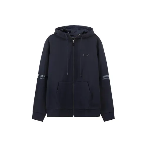 Hugo Boss SS24 Свитшот Мужской Темно-синий