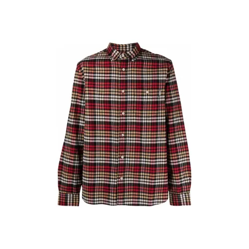 WOOLRICH Red Men's Shirts WOOLRICH Красные Мужские Рубашки