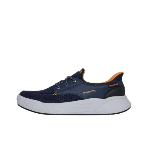 Skechers Низкий Топ Повседневная Обувь Мужская Синяя