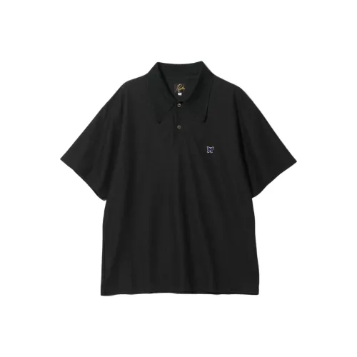 Needles SS25 Поло Унисекс Черный
