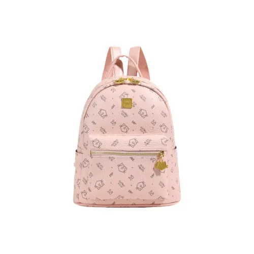 FCTOSSR ПУ (полиуретан) Рюкзак Стандартный Женский Бежевый Розовый Коричневый Черный