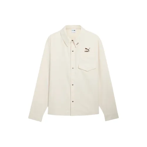 PUMA Белые Мужские Рубашки