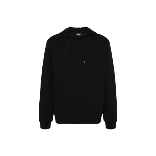 A.P.C. Joint Paragraph Черные Мужские Толстовки