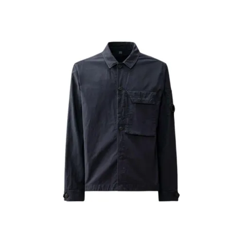 C.P.Company Оттоманка Рубашка Мужская Синяя