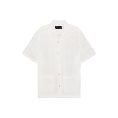 ALLSAINTS Белые Мужские Рубашки