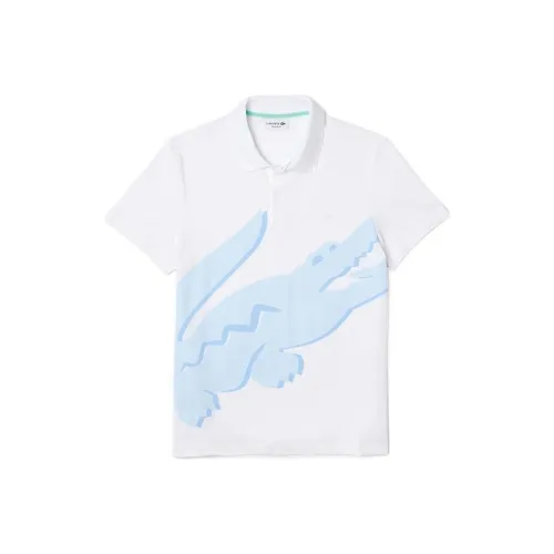 LACOSTE Collaboration Белая Мужская Поло