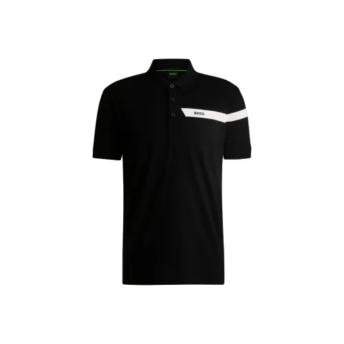 Hugo Boss Мужская черная поло