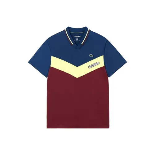 LACOSTE Collaboration Daniel Medvedev Collaboration Красное Желтое Синее Мужское Поло