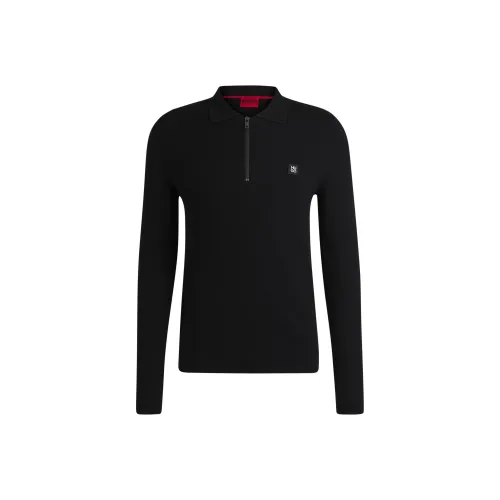 Hugo Boss Поло Мужское Черное